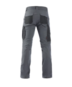 Pantalone da lavoro kapriol "tenere pro" colore grigio/nero, tg. s